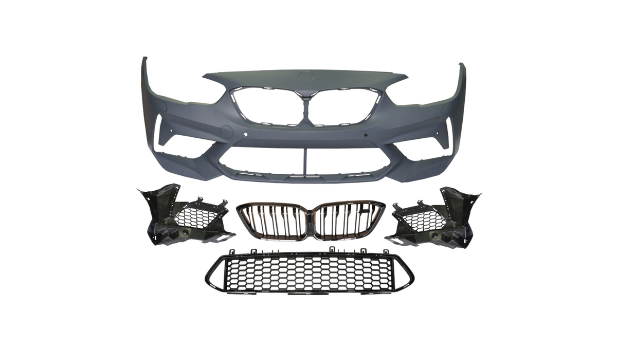 EVO 2 voorbumper passend voor BMW 1 serie F20 LCI en F21 LCI model 2015 - 2019