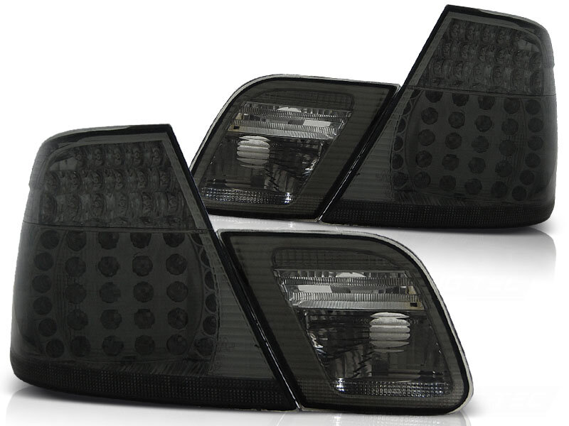 LED achterlichten smoke passend voor BMW 3 serie E46 coupe model 1999 - 2003