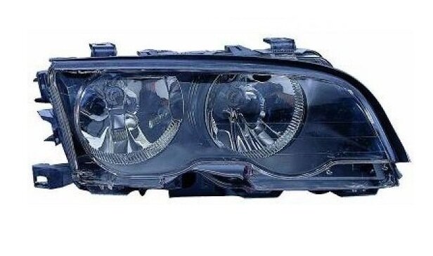 Koplamp bijrijderskant passend voor BMW 3 serie E46 coupe en cabrio model 1999 - 2001