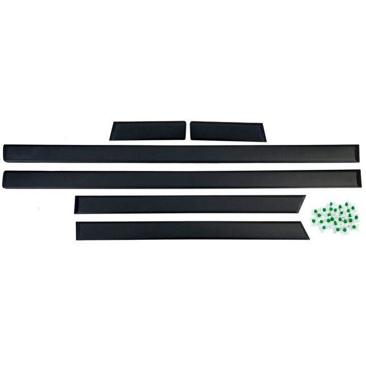 Brede stootlijsten passend voor BMW 3 serie E36 sedan en touring