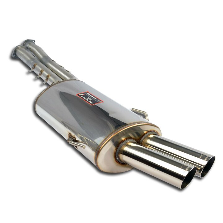 SuperSprint uitlaat 2x70mm passend voor BMW M3 E36 3.0i en 3.2i