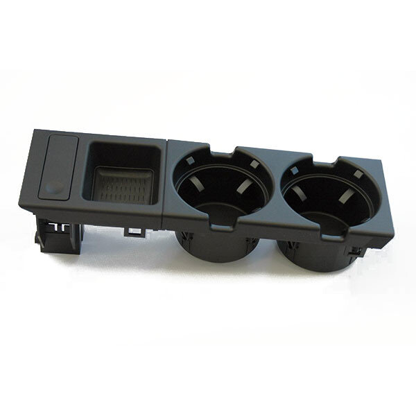 Bekerhouder en muntenhouder BMW 3 serie E46 zwart origineel BMW
