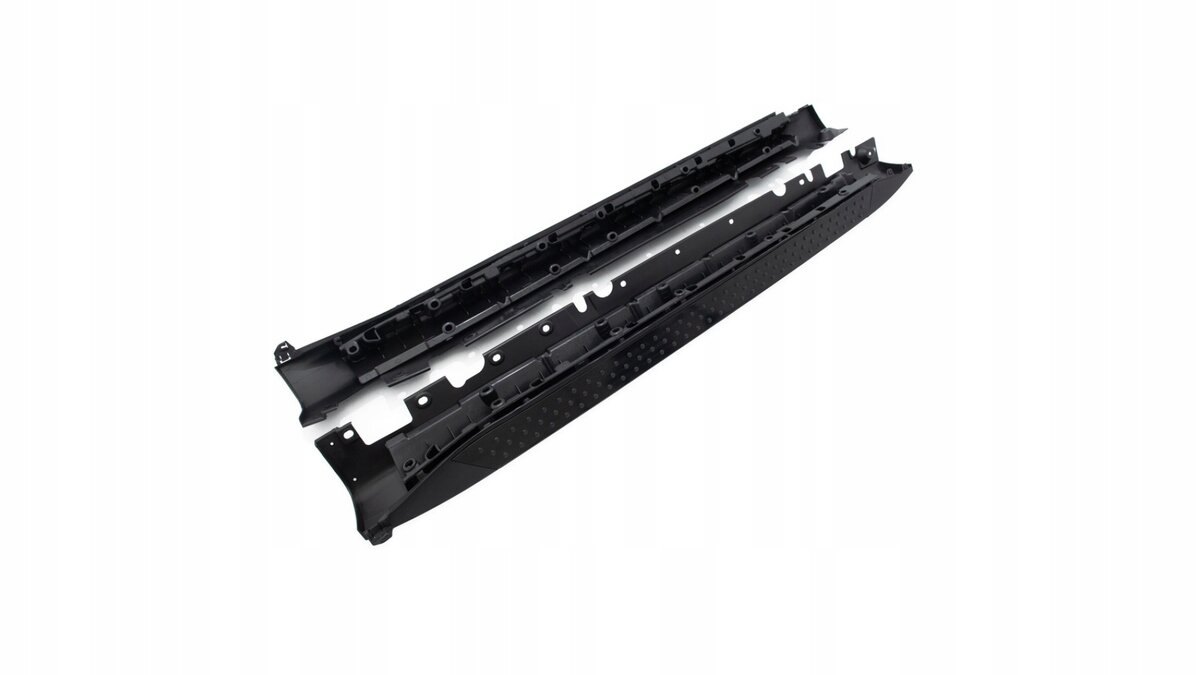 Treeplanken glanzend zwart passend voor BMW X5 E70 