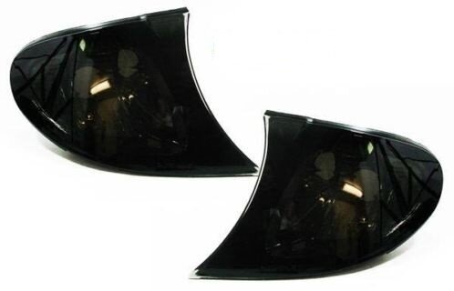 Zwarte smoke knipperlicht passend voor BMW 3 serie E46 sedan en touring 2001 - 2005