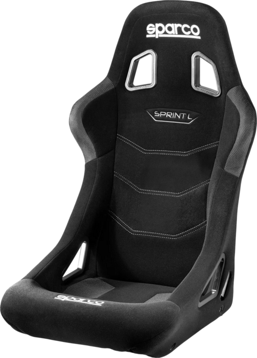 Sparco sprint+ L FIA Zwart