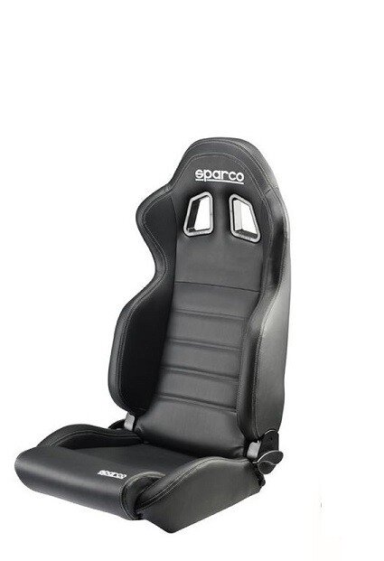 Sparco R100 kuipstoel kunstleder verstelbaar 