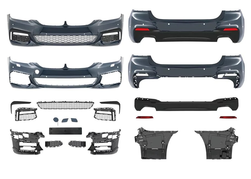 Sportlook pakket passend voor BMW 5 serie G30 model 2017 - 2020 