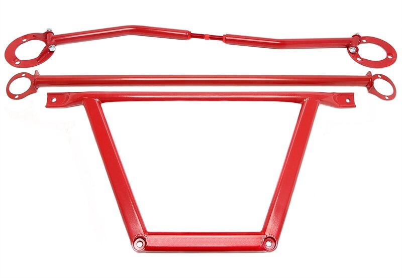 Veerpootbrug set rood passend voor BMW 3 serie E36 sedan met M40 motor