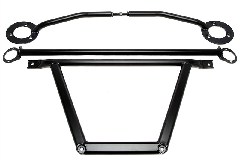 Veerpootbrug set zwart passend voor BMW 3 serie E36 met M43 motor