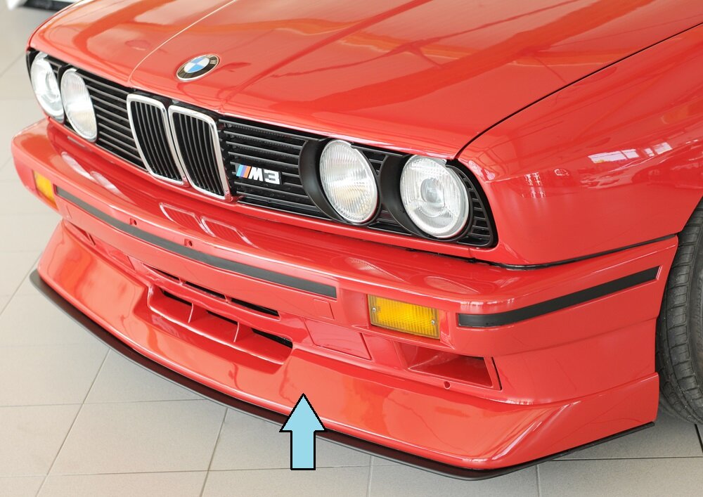 Rieger front spoiler passend voor BMW M3 E30 