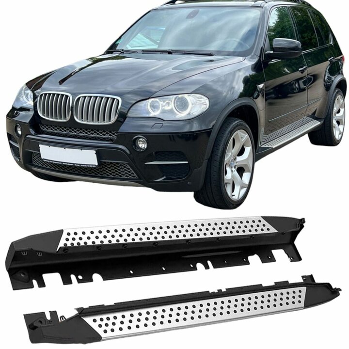 Aluminium treeplanken passend voor BMW X5 E70 