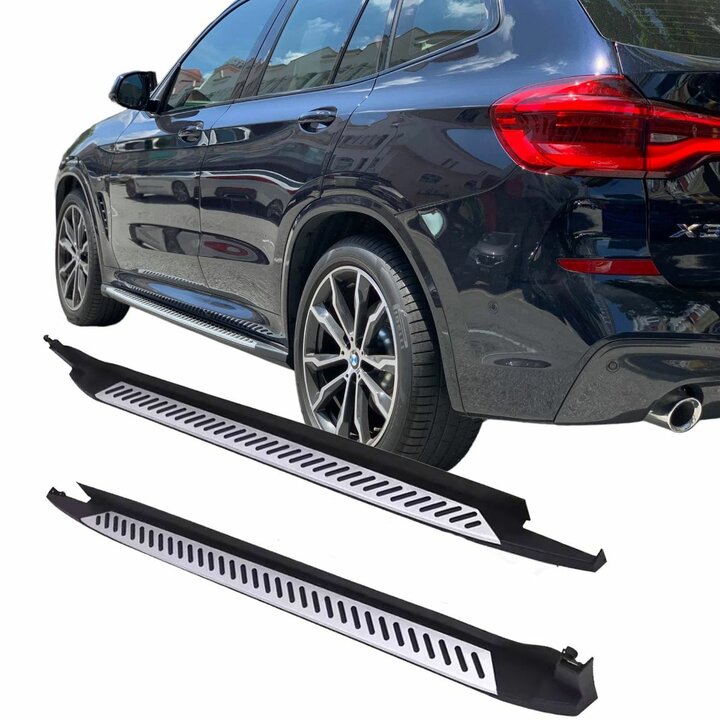 Aluminium treeplanken passend voor BMW X3 G01 en BMW X4 G02