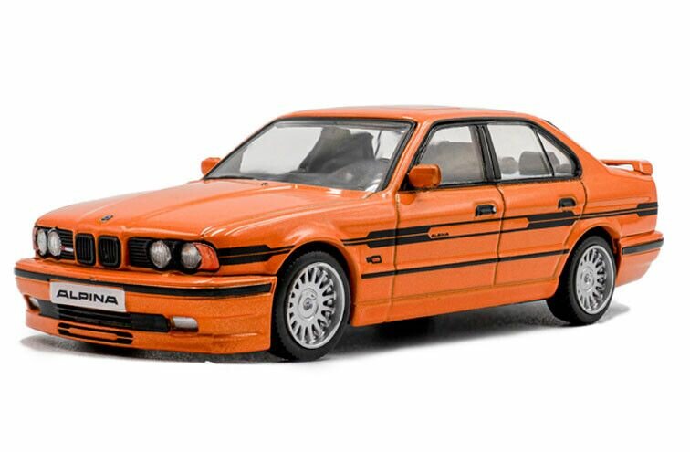 Alpina B10 (E34) Biturbo '94, oranje schaal 1:43 Solido