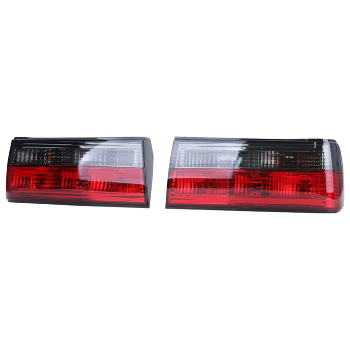 Rood smoke achterlichten passend voor BMW 3 serie E30 type 2