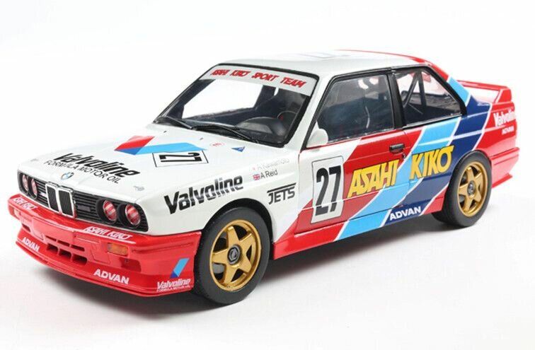 BMW M3 E30 Kawamoto Anthony Reid JTCC schaal 1:18 Solido