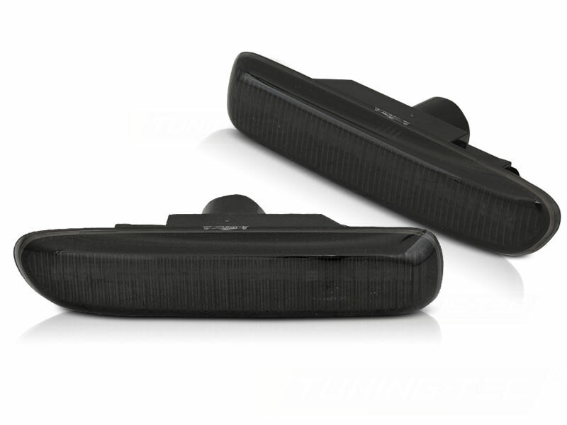 Dynamische smoke LED zijknipperlichten passend voor BMW 3 serie E46 sedan, touring, compact, 