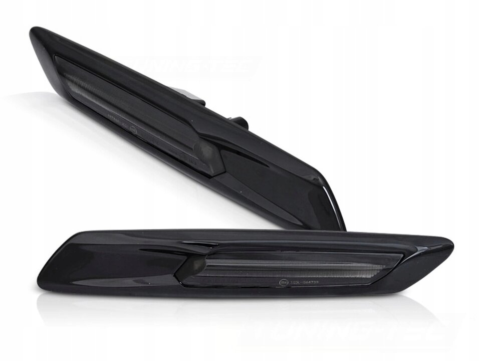 Smoke dynamic zijknipperlichten zijscherm passend voor BMW 5 serie F10 model 2010 - 2013