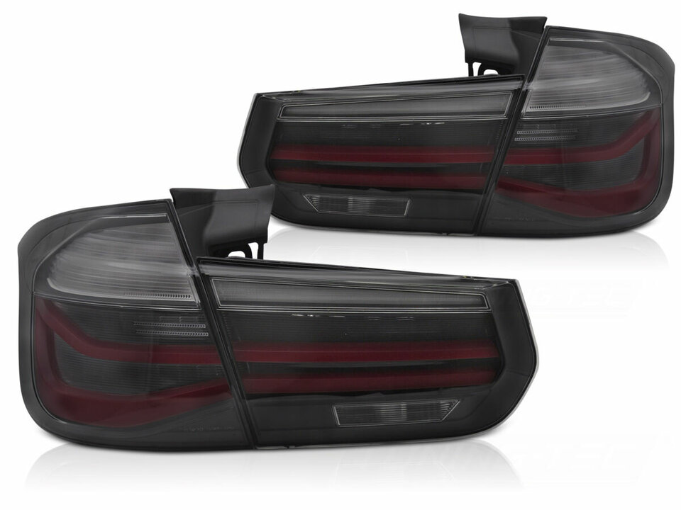 LED achterlichten smoked met dynamische knipperlichten passend voor BMW 3 serie F31 touring model 2011 - 2018