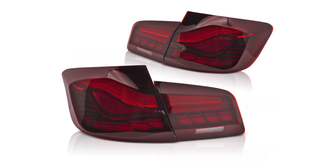 Achterlichten OLED look smoke passend voor BMW 5 serie F10