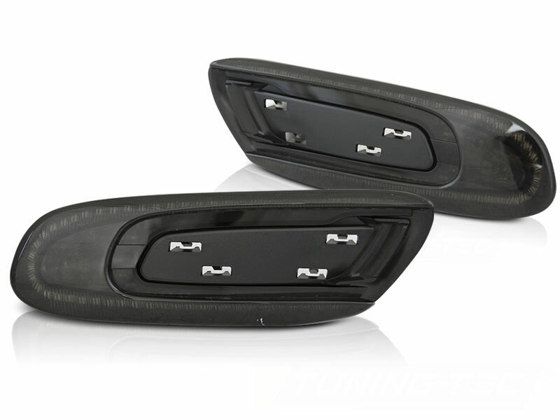 Zijknipperlichten smoke LED passend voor Mini F55, F56 en F57 model 2014  - 2021