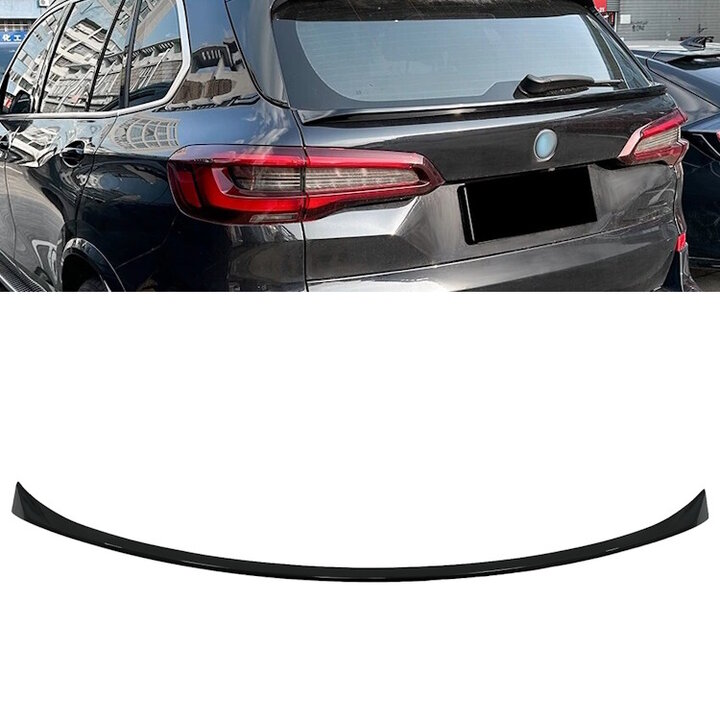 Spoiler kofferklep glanzend zwart passend voor BMW X5 G05 en G05 LCI model vanaf 2018