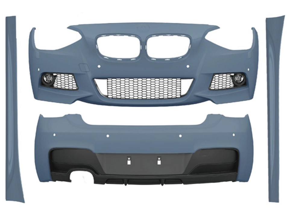 Sportlook pakket met performance diffusor BMW 1 serie F20 5 deurs