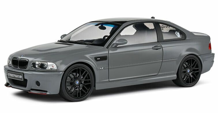 BMW M3 E46 Streetfighter grijs schaal 1:18 solido