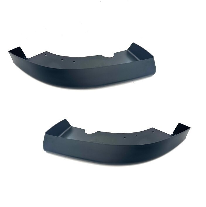 Splitters passend voor BMW 3 serie E46 cabrio, coupe, sedan en touring met M pakket voorbumper