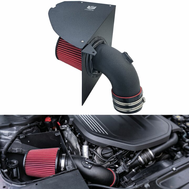 Air intake passend voor BMW 2 serie G42 M240i, BMW 3 serie G20 en G21 M340i en BMW 4 serie G22, G23 en G26 M440i met B58 motor