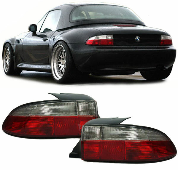 Achterlichten rood / helder passend voor BMW Z3 roadster model 1995 - 1999