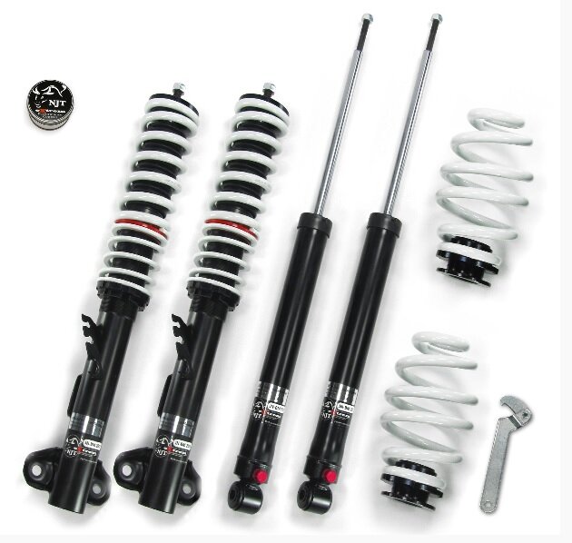 Schroefset passend voor BMW 3 serie E36 in hardheid verstelbaar