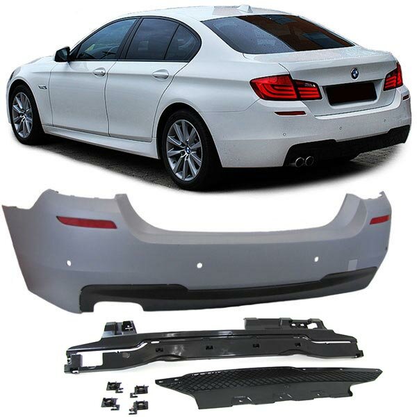 Sportlook achterbumper passend voor BMW 5 serie F10 en F10 LCI model 2010 - 2017
