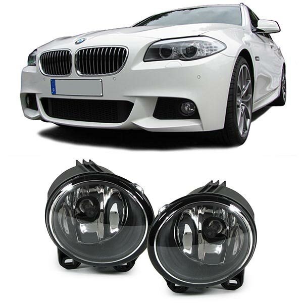 Mistlampen passend voor BMW 3 serie E92 en E93 en BMW 5 serie F07 GT, F10 en F11 mistlampen tbv M pakket