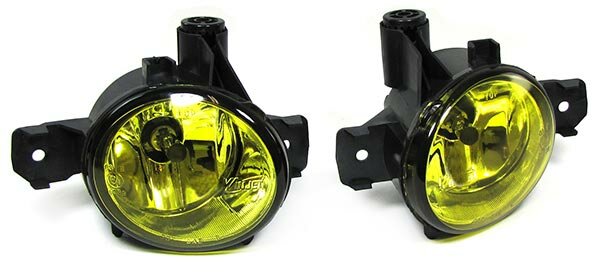 Mistlampen geel passend voor BMW 1 serie E81, E82, E87, E87 LCI, E88, X3 E83 en X5 E70
