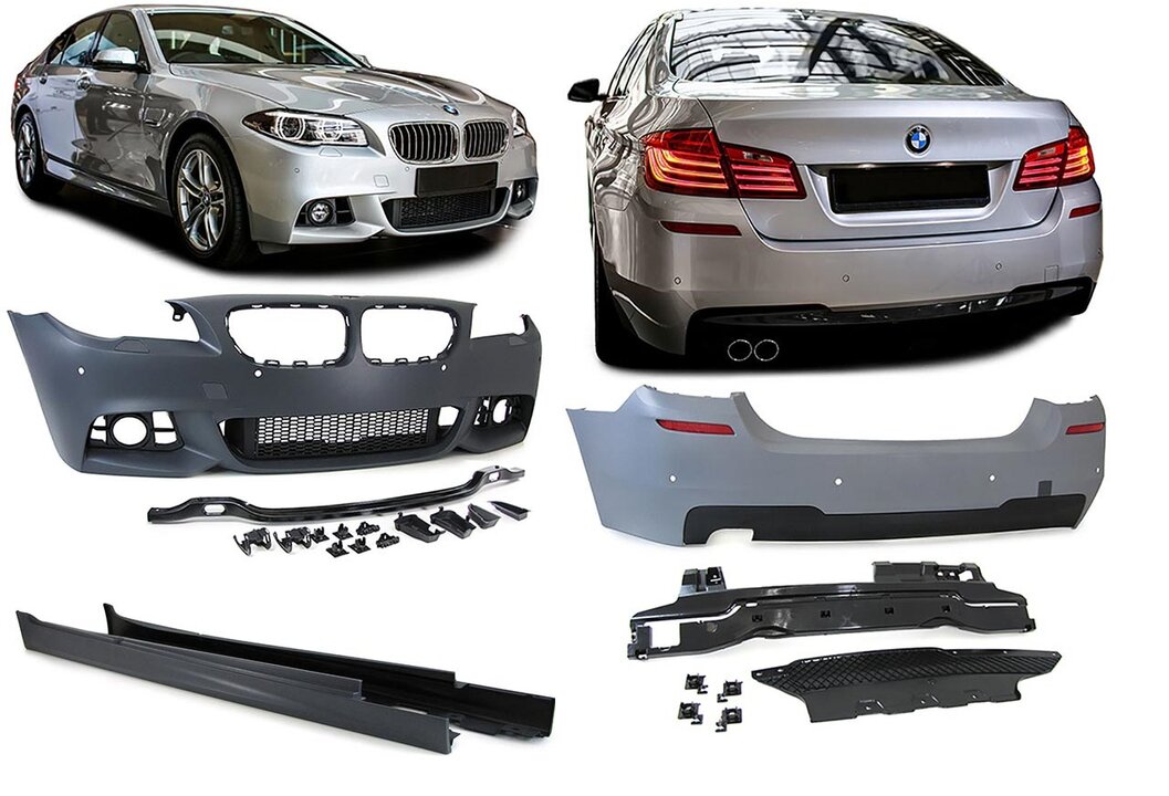 Sport look pakket passend voor BMW 5 serie F10 sedan facelift LCI model 2013 - 2017