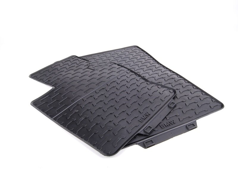 Rubber matten passend voor BMW X3 E83 en E83 LCI origineel BMW 