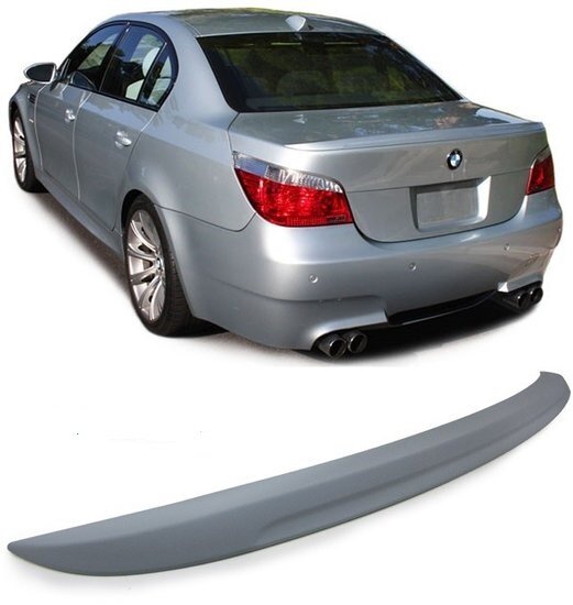 EVO look kofferspoiler passend voor BMW 5 serie E60 sedan 