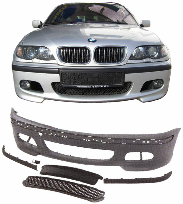 Sportlook voorbumper passend voor BMW 3 serie E46 sedan en touring