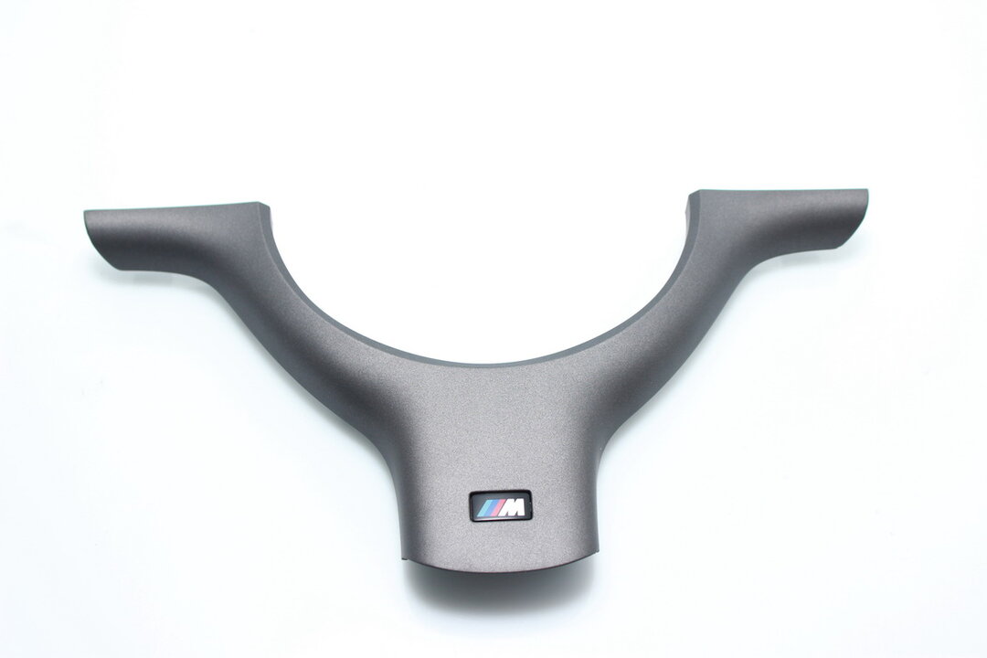 BMW M stuur cover grijs passend voor BMW 3 serie E46 en 5 serie E39 met M stuur origineel BMW