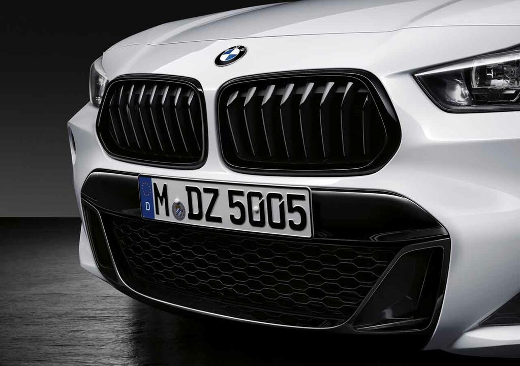 M Performance grillen glanzend zwart BMW X2 F39 origineel BMW