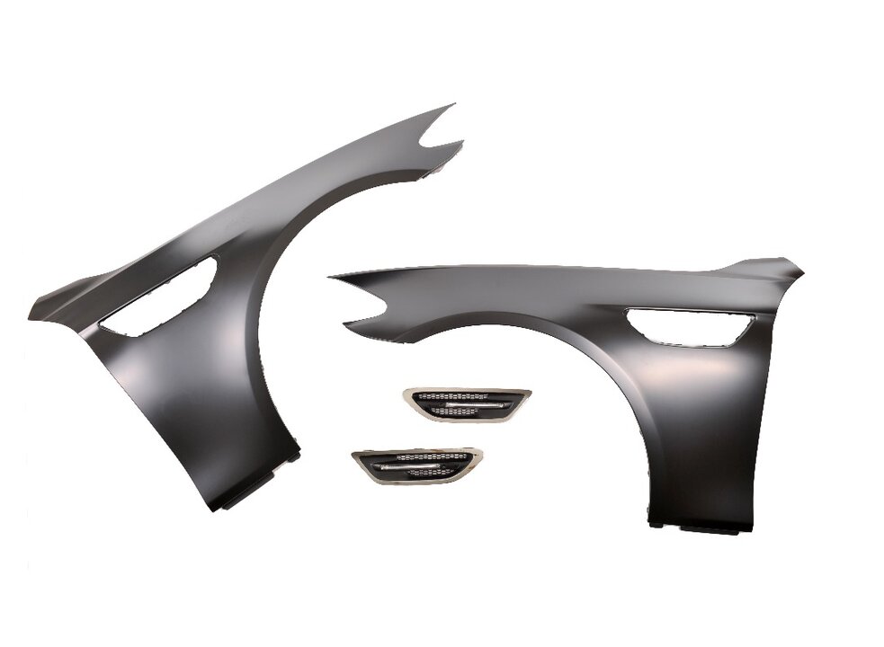 EVO look zijschermen passend voor BMW 5 serie F10 en F11