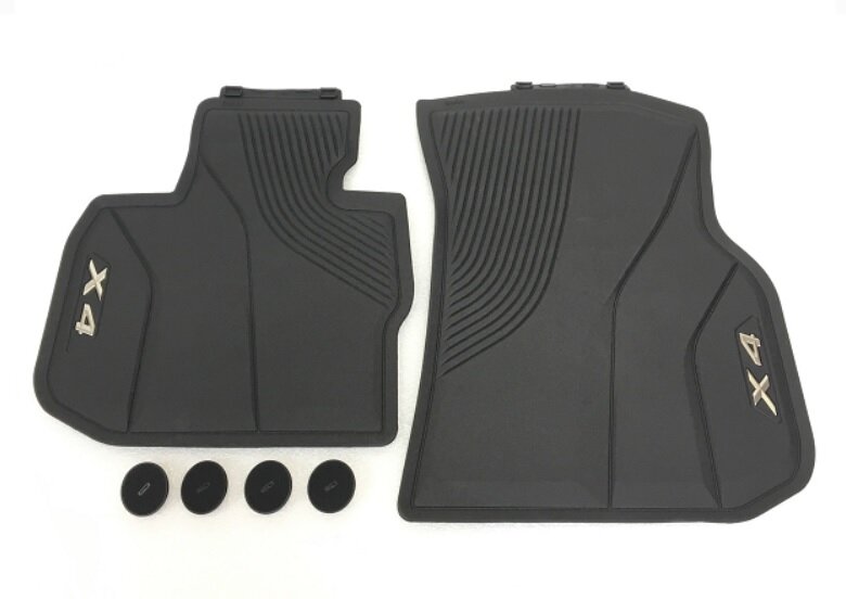 Rubberen matten passend voor BMW X4 G02 voorzijde 