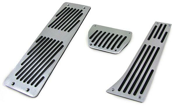 Aluminium pedalen set automaat met voetsteun