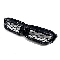 Glanzend zwarte diamond grill passend voor BMW 3 serie G20 en G21 model 2023 - heden origineel BMW met PSAP