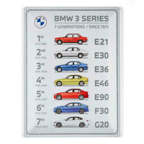 BMW schild BMW 3 series 30x40cm origineel BMW