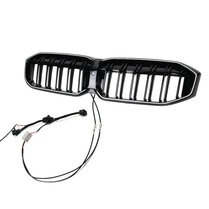 Grillen glanzend zwart dubbelspijls met LED verlichting passend voor BMW 3 serie G20LCI en G21LCI model 2022 - heden
